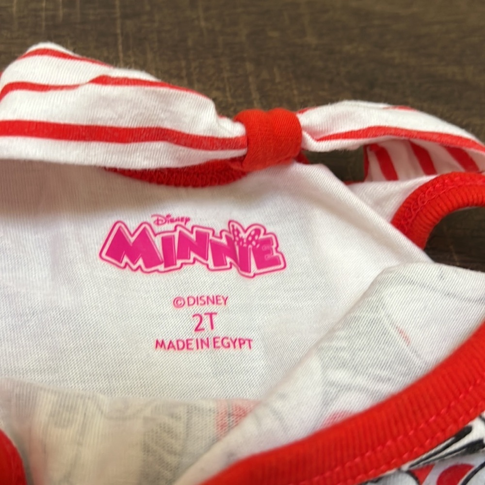 Disney's Minnie Mouse 🐭 dress with tutu bottom size2T - Picture 6 of 6